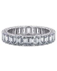 Lab Grown Diamonds - 14K 3.10 Ct. Tw. Lab-Grown Diamond Eternity Ring - Lyst