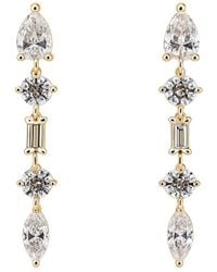 Prince Diamond & Jewelry - 14k 3.79 Ct. Tw. Lab-grown Diamond Mixed-cut Earrings - Lyst