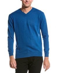 Forte - V-Neck Cashmere Sweater - Lyst