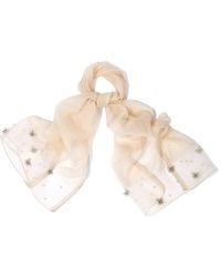 Saachi - Butterfly Detail Scarf - Lyst