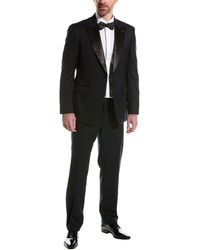 ALTON LANE - Sullivan Peaked Tailored Fit Suit With Flat Front Pant - Lyst