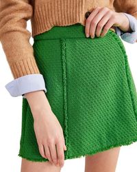 Boden - Tweed Interest Mini Skirt - Lyst