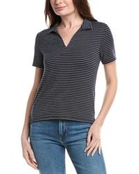 Rag & Bone - The Knit Stripe Polo Shirt - Lyst