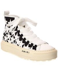 Amiri - Canvas & Leather High-Top Sneaker - Lyst