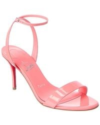 Christian Louboutin - Miss Z 80 Patent Sandal - Lyst