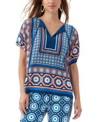 Trina Turk - Floria Silk Tunic - Lyst