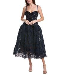 Marchesa - Midi Dress - Lyst