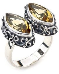 Samuel B. - 2.50 Ct. Tw. Citrine Ring - Lyst