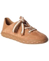 Jimmy Choo - Diamond Light Flex/F Leather Sneaker - Lyst