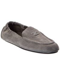 Celine - Adam Suede Loafer - Lyst