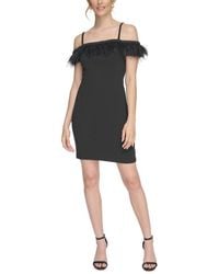 Kensie - Cold Shoulder Mini Dress - Lyst