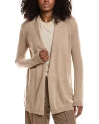 Sofiacashmere - Drape Wool & Cashmere-Blend Cardigan - Lyst