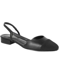 Tiffany & Fred Paris - 2-tone Leather Flat - Lyst