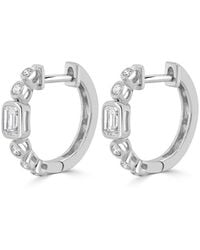 Sabrina Designs - 14K 0.55 Ct. Tw. Diamond Huggie Earrings - Lyst