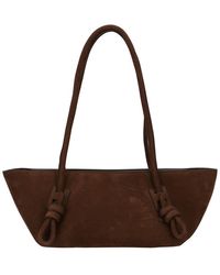 Hereu - Fleca Leather Shoulder Bag - Lyst