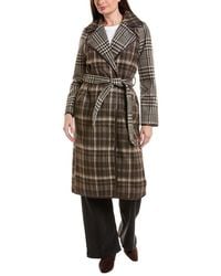 Scotch & Soda - Mixed Plaid Coat - Lyst