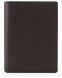 Giorgio Armani - Nappa Leather Bifold Passport Holder - Lyst
