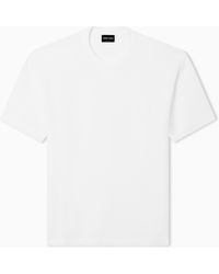 Giorgio Armani - Technical Waffle T-Shirt - Lyst