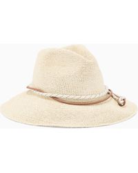 Giorgio Armani - Woven Hat - Lyst