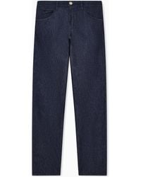 Giorgio Armani - Regular-Fit Five-Pocket Trousers - Lyst