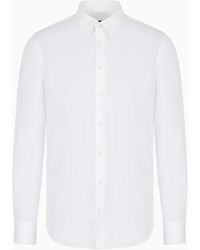 Giorgio Armani - Camicia Slim Fit Icon - Lyst