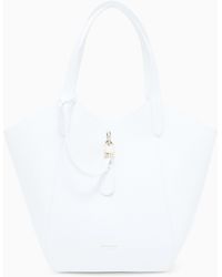 Giorgio Armani - Medium Pebbled Leather Handbag - Lyst