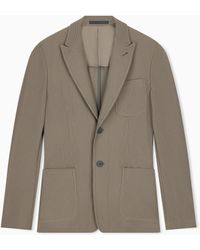 Giorgio Armani - Single-Breasted Jacket - Lyst
