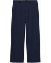 Giorgio Armani - Cashmere Twill Trousers - Lyst