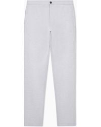 Giorgio Armani - Cotton Double-Jersey Trousers - Lyst