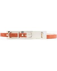 Giorgio Armani - Suede Belt - Lyst