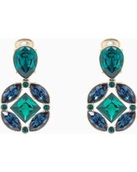Giorgio Armani - Pendant Earrings With Swarovski Crystals - Lyst