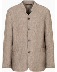 Giorgio Armani - Single-Breasted Jacket - Lyst