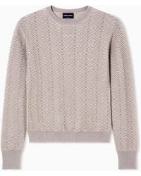 Giorgio Armani - Crew-Neck Jumper - Lyst