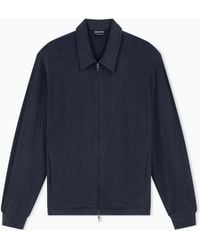 Giorgio Armani - Blouson Jacket Regular Fit - Lyst
