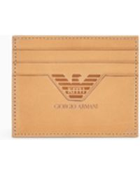 Giorgio Armani - X Kith Leather Card Holder - Lyst