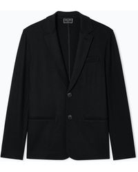 Giorgio Armani - Veste À Simple Boutonnage Icon En Jersey De Tissu De Pur Cachemire - Lyst