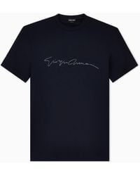 Giorgio Armani - Crew-Neck T-Shirt - Lyst