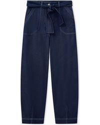Giorgio Armani - Cargo Jeans With A Belt - Lyst