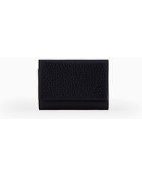 Giorgio Armani - Small Two-toned Leather Wallet With Wraparound Zip - Lyst