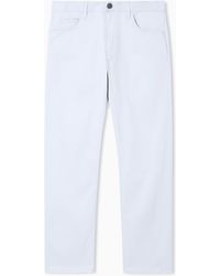 Giorgio Armani - Regular-Fit, Five-Pocket Trousers - Lyst