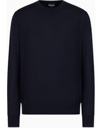 Giorgio Armani - Crew Neck Jumper - Lyst