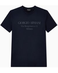 Giorgio Armani - Jersey T-Shirt - Lyst