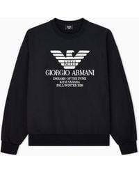 Giorgio Armani - Cotton Jersey Sweatshirt X Kith - Lyst