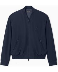 Giorgio Armani - Technical Waffle Blouson - Lyst
