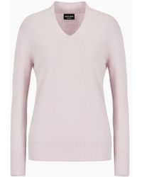 Giorgio Armani - Alashan Cashmere Jumper - Lyst