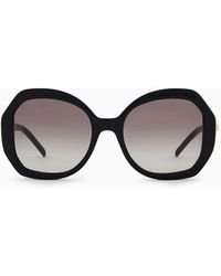 Giorgio Armani - 's Oversized Sunglasses - Lyst