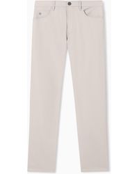 Giorgio Armani - Five-Pocket Trousers - Lyst