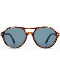 Giorgio Armani - Sonnenbrille Mit Runder Fassung Für Herren - Lyst