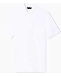 Giorgio Armani - Interlock Polo - Lyst