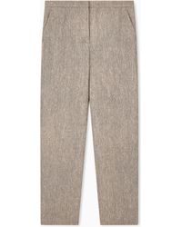Giorgio Armani - Armani/Archivio Ss1979 Flat-Front Trousers - Lyst
